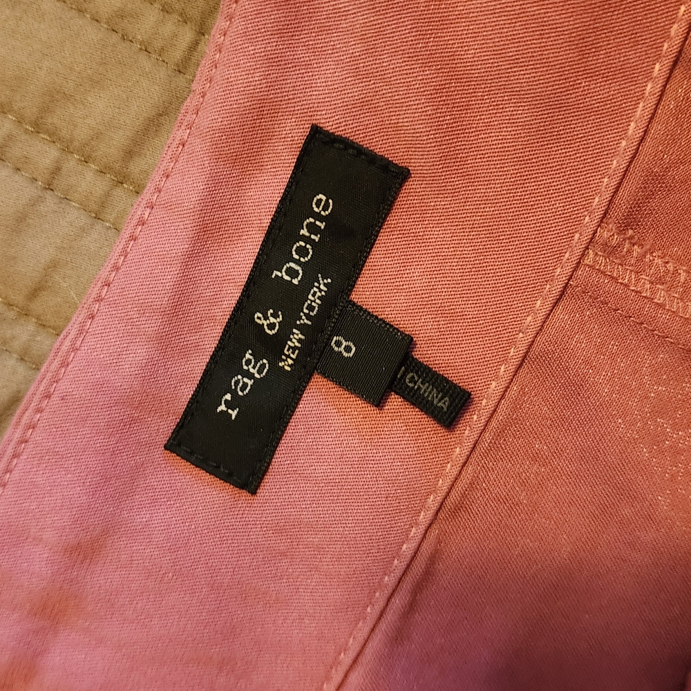 Rag & Bone Pink Blazer and Short Set | Margot Sleeveless - Picture 5 of 5